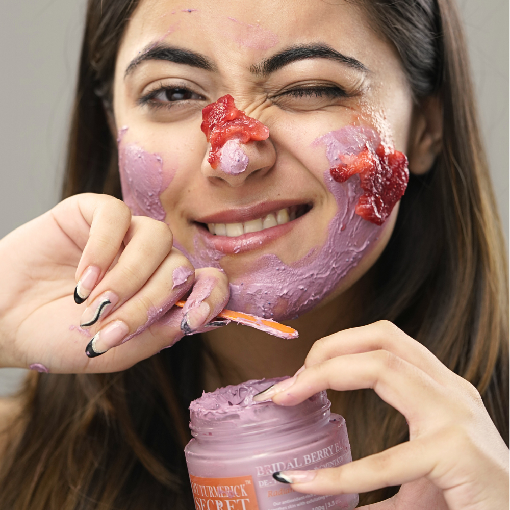 Berries for bridal glow 