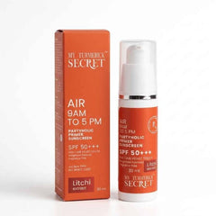 AIR 9AM TO 5 PM Partyholic Primer velvet Touch Sunscreen - My Turmerick Secret