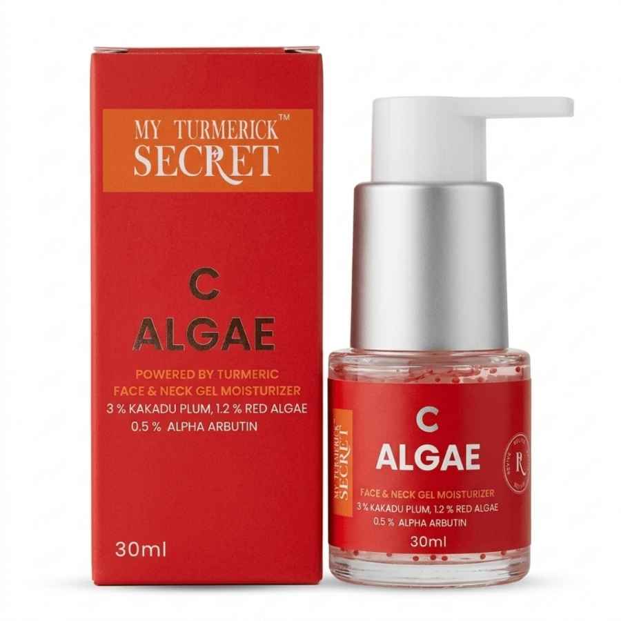 C Algae Face & Neck Gel Moisturizer (30ml) - My Turmerick Secret