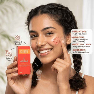 C Algae Face & Neck Gel Moisturizer (30ml) - My Turmerick Secret