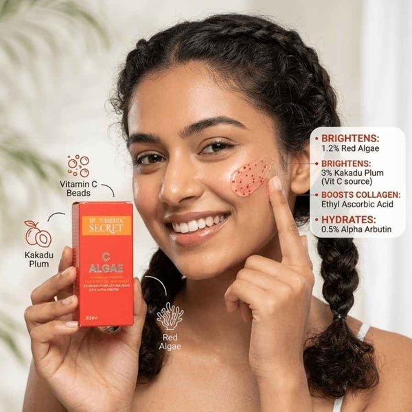 C Algae Face & Neck Gel Moisturizer (30ml) - My Turmerick Secret