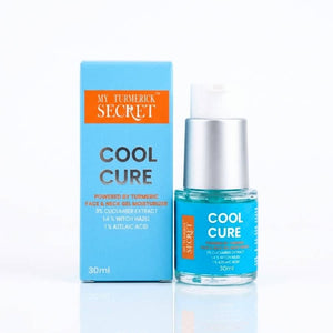 Cool Cure Face & Neck Gel Moisturizer (30ml) - My Turmerick Secret