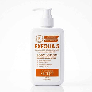 Exfolia 5 Exfoliating Body Lotion (220ml) - My Turmerick Secret