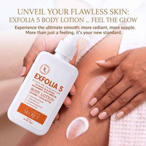 Exfolia 5 Exfoliating Body Lotion (220ml) - My Turmerick Secret