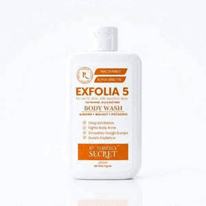 Exfolia 5 Exfoliating Body Wash (220ml) - My Turmerick Secret