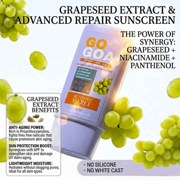 Go Goa SPF 50+++ Invisible Lightweight Sunscreen by My Turmerick Secret (50ml) - My Turmerick Secret