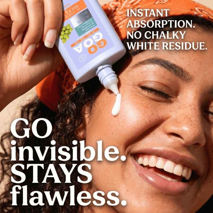 Go Goa SPF 50+++ Invisible Lightweight Sunscreen by My Turmerick Secret (50ml) - My Turmerick Secret