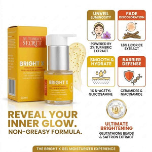 My Turmerick Secret Bright X Face and Neck Moisturizer with turmeric extract and ultimate brightening formula
