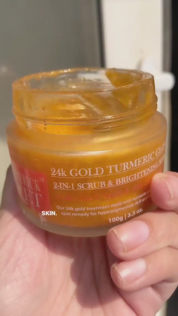 24K GOLD FACIAL MASK BY MY TURMERICK SECRET 