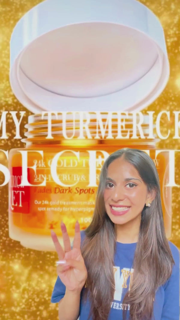24K GOLD FACE MASK BY TURMERICK SECRET 